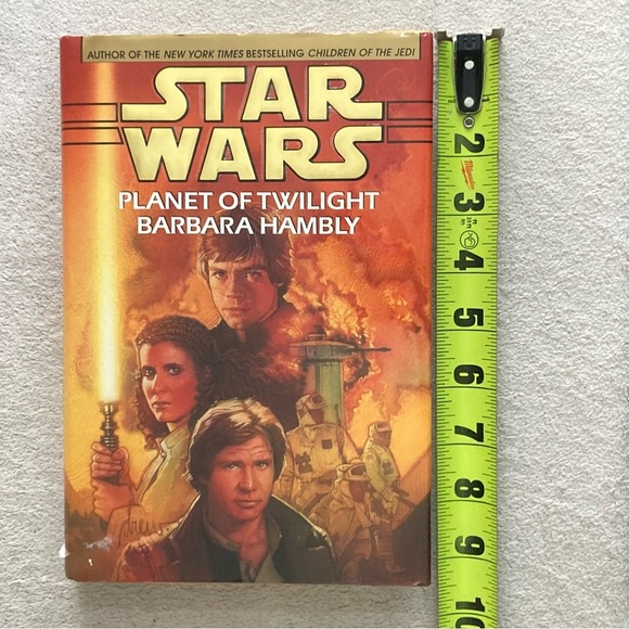 Vintage Star Wars “Planet of Twilight” Hardcover Book by Barbara Hambly-1997 - Picture 5 of 8